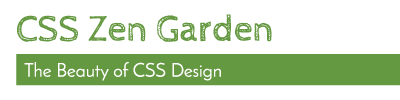 CSS Zen Garden Website